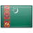 Turkmenistan (TM) Flag