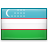 Uzbekistan (UZ) Flag