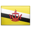 Brunei Darussalam (BN) Flag